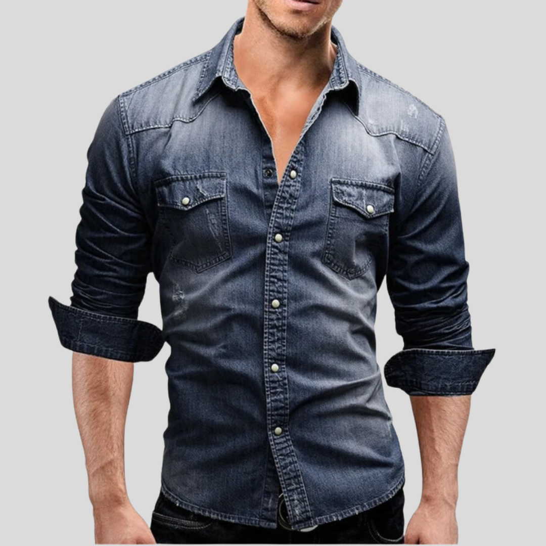 EIRÉNE™ | Modern denimskjorta