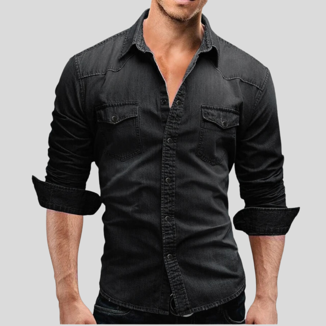 EIRÉNE™ | Modern denimskjorta