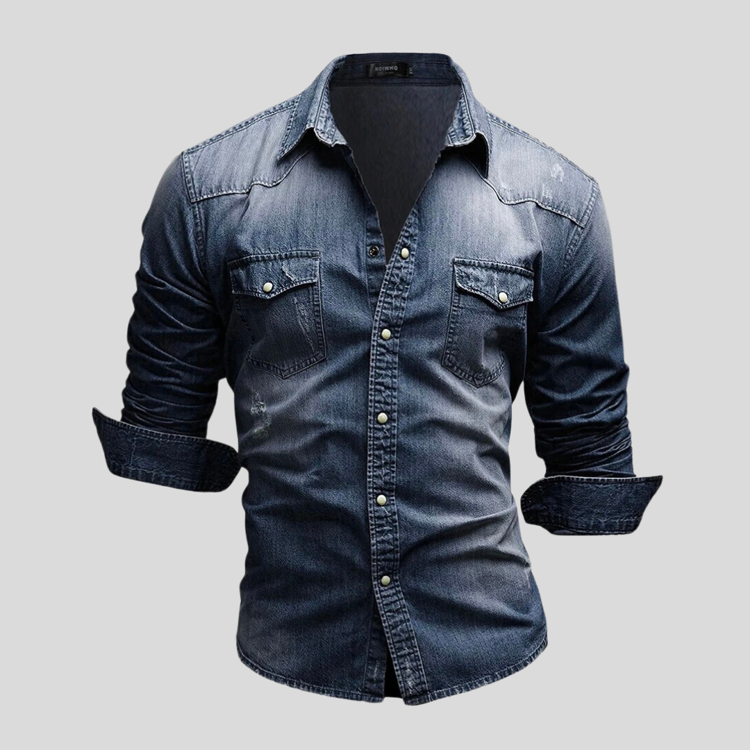 EIRÉNE™ | Modern denimskjorta