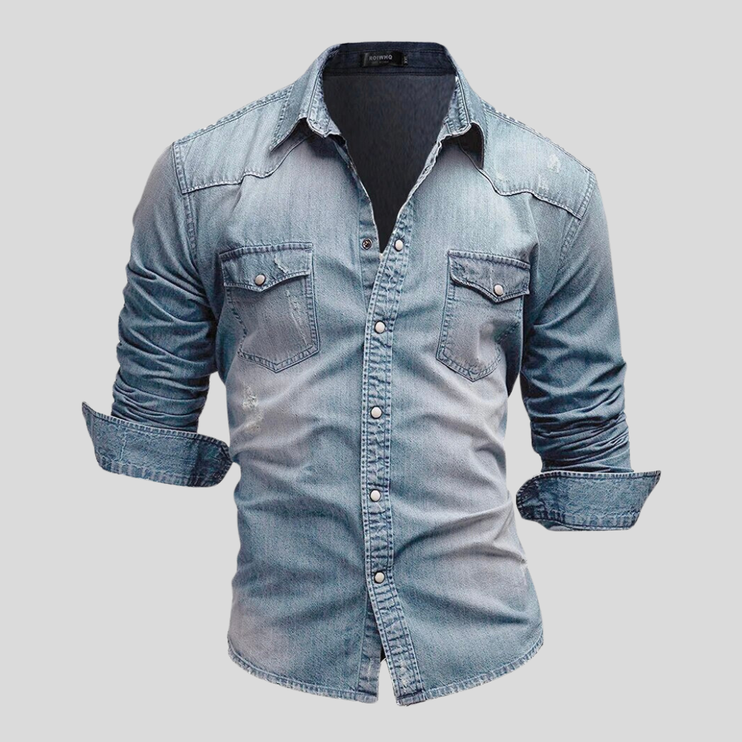 EIRÉNE™ | Modern denimskjorta